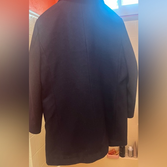 Brand New wool peacoat with Gold Anchor accented Buttons by Liz Claiborne - Picture 7 of 8